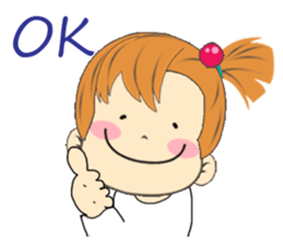 A Little Cute and Lovely Girl, Ver 2 sticker #11171953