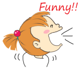 A Little Cute and Lovely Girl, Ver 2 sticker #11171957