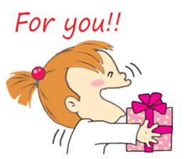 A Little Cute and Lovely Girl, Ver 2 sticker #11171960