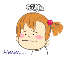 A Little Cute and Lovely Girl, Ver 2 sticker #11171963