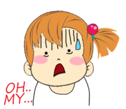 A Little Cute and Lovely Girl, Ver 2 sticker #11171964