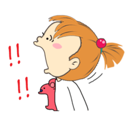 A Little Cute and Lovely Girl, Ver 2 sticker #11171965