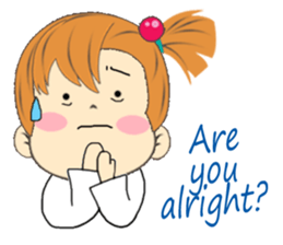 A Little Cute and Lovely Girl, Ver 2 sticker #11171966