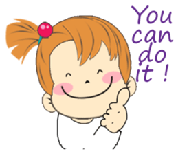 A Little Cute and Lovely Girl, Ver 2 sticker #11171971