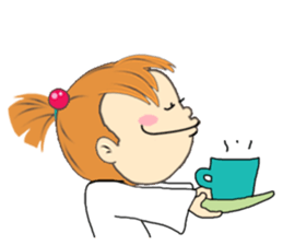 A Little Cute and Lovely Girl, Ver 2 sticker #11171974