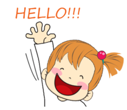 A Little Cute and Lovely Girl, Ver 2 sticker #11171979