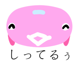 a momo of a pink bus sticker #11172015