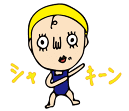 A girl of cute and disgusting summer ver sticker #11172108