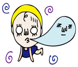 A girl of cute and disgusting summer ver sticker #11172111