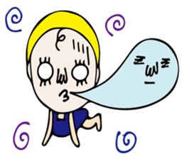 A girl of cute and disgusting summer ver sticker #11172111