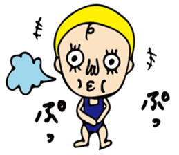 A girl of cute and disgusting summer ver sticker #11172114