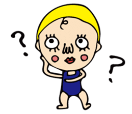 A girl of cute and disgusting summer ver sticker #11172116