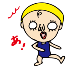 A girl of cute and disgusting summer ver sticker #11172117