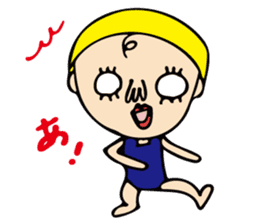 A girl of cute and disgusting summer ver sticker #11172117