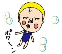 A girl of cute and disgusting summer ver sticker #11172118