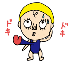 A girl of cute and disgusting summer ver sticker #11172121