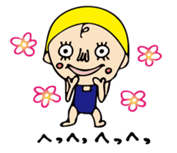 A girl of cute and disgusting summer ver sticker #11172129