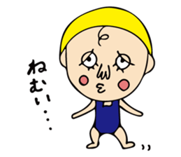 A girl of cute and disgusting summer ver sticker #11172135