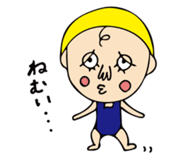 A girl of cute and disgusting summer ver sticker #11172135