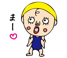 A girl of cute and disgusting summer ver sticker #11172136