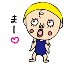 A girl of cute and disgusting summer ver sticker #11172136