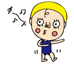 A girl of cute and disgusting summer ver sticker #11172137