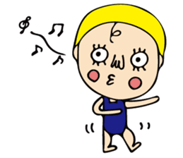 A girl of cute and disgusting summer ver sticker #11172137