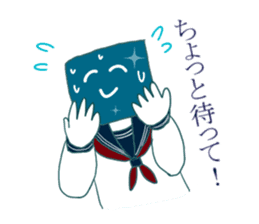 Sailor suit girl 2 sticker #11172328