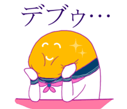 Sailor suit girl 2 sticker #11172332