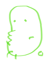 Broad bean's emotion sticker #11172984