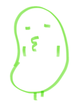 Broad bean's emotion sticker #11173002