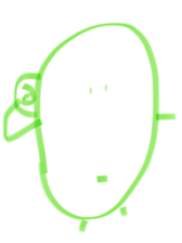 Broad bean's emotion sticker #11173004
