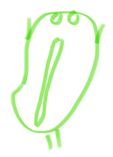 Broad bean's emotion sticker #11173009