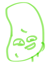 Broad bean's emotion sticker #11173011