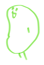 Broad bean's emotion sticker #11173014