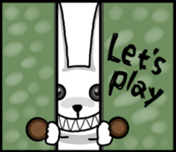 talking rabbit sticker English ver. sticker #11173139