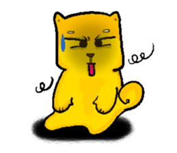 Love and naughty incarnation-Shiba bear sticker #11173281