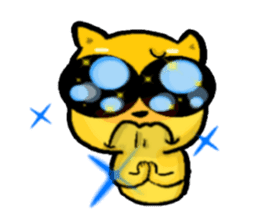 Love and naughty incarnation-Shiba bear sticker #11173285