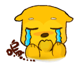 Love and naughty incarnation-Shiba bear sticker #11173290