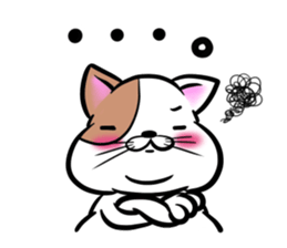 Fat cat Mr.TABO -The respect language- sticker #11173342