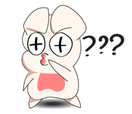 A Big and Small Rabbit Couple sticker #11173421