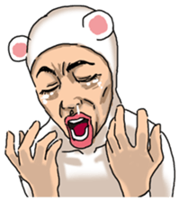 Special Sticker of White bear woman ver1 sticker #11173723