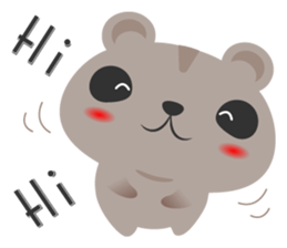 Hamster_little sticker #11173824