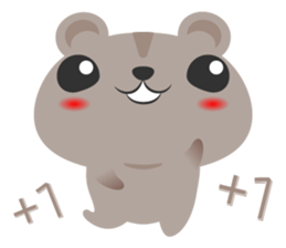 Hamster_little sticker #11173837
