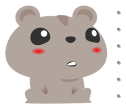 Hamster_little sticker #11173860