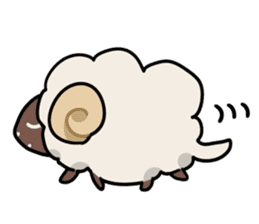 Sheep of boy sticker #11174102