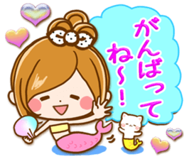 Leisurely a girlfriend  15 Early summer sticker #11174204