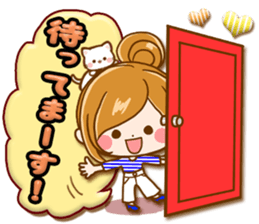 Leisurely a girlfriend  15 Early summer sticker #11174207