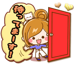 Leisurely a girlfriend 15 Early summer sticker #11174207