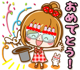 Leisurely a girlfriend 15 Early summer sticker #11174219